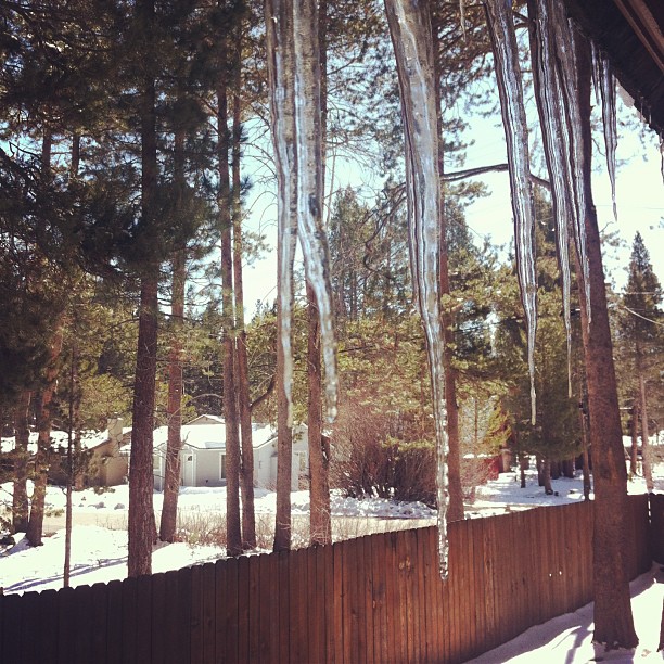 tahoe icicles